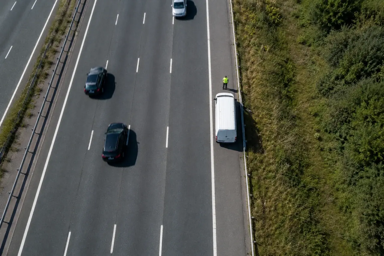 Aerial landscape used to illustrate what3words location addressing
